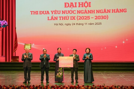 Phát động phong trào thi đua trong toàn ngành Ngân hàng giai đoạn 2026 - 2030, cam kết giảm lãi suất tới 2% hỗ trợ vùng lũ
