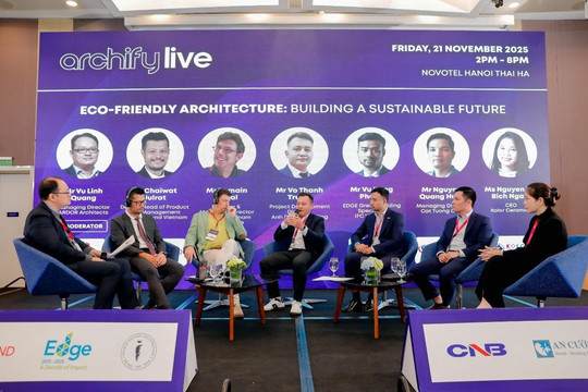 Archify Live 2025: Kết nối chuyên gia, lan tỏa giải pháp xây dựng bền vững tại Việt Nam