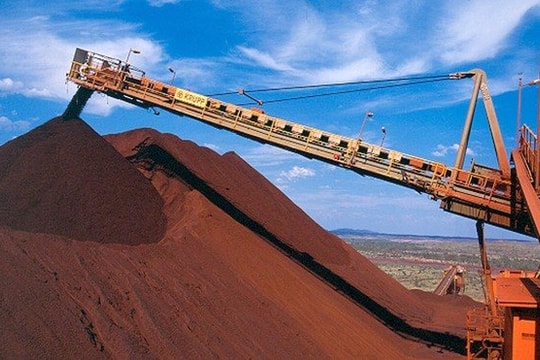 Giá quặng sắt tăng do thiếu hụt nguồn cung tại thị trường Trung Quốc