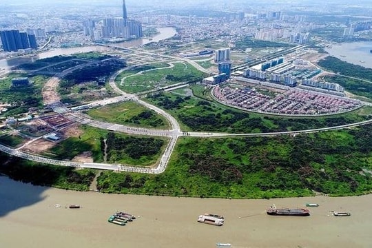 Căn hộ khu vực Thủ Thiêm (TP. Hồ Chí Minh) tăng giá mạnh