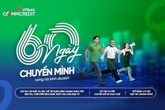 VPBank đồng hành cùng hộ kinh doanh trong 60 ngày cao điểm chuyển đổi thuế