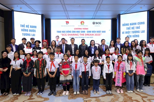 Học bổng SCG Sharing the Dream 2025: Đồng hành cùng thanh niên Việt Nam