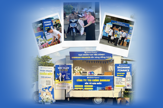 Shinhan Finance hiện thực hóa mục tiêu phát triển bền vững với chuỗi sự kiện “Điểm dừng tiếp năng lượng”