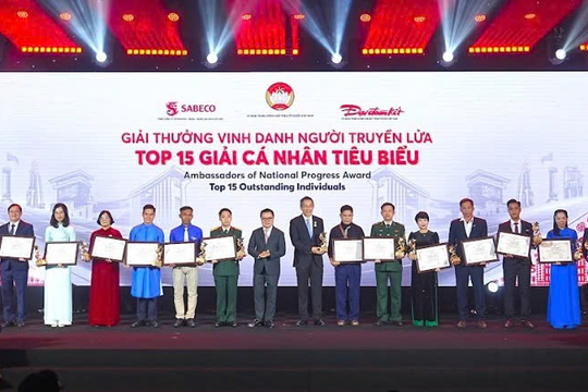 Công bố Top 15 gương mặt Truyền lửa, khép lại chiến dịch “150 năm Di sản vươn cao”