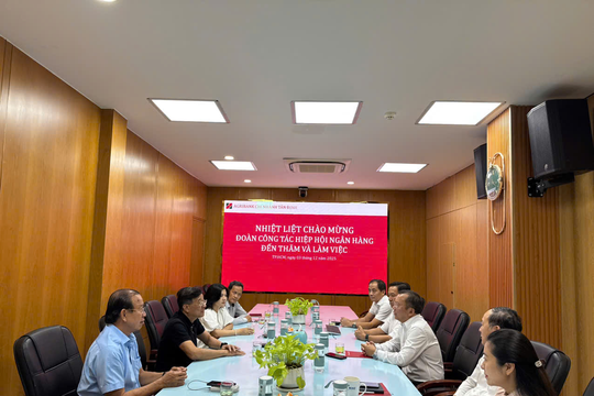 Đoàn công tác Hiệp hội Ngân hàng Việt Nam làm việc với một số tổ chức hội viên tại TP. Hồ Chí Minh nhân dịp cuối năm: Tăng cường kết nối và phát triển