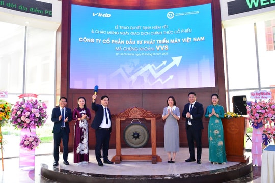 Hơn 21,5 triệu cổ phiếu VVS chính thức niêm yết trên HOSE