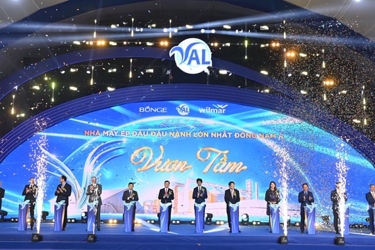 VAL khánh thành dây chuyền ép dầu đậu nành thứ 2 hơn 100 triệu USD