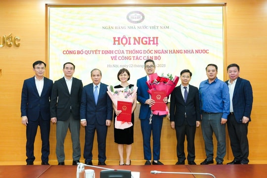 Bổ nhiệm lãnh đạo Cục An toàn hệ thống các tổ chức tín dụng