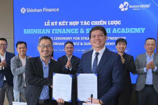 Bắt tay SunUni, Shinhan Finance bước vào hành trình hỗ trợ người Việt học tiếng Anh dễ dàng hơn