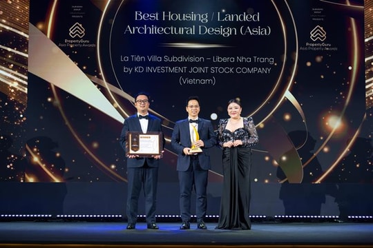 La Tiên Villa được vinh danh tại Giải thưởng Bất động sản châu Á lần thứ 20
