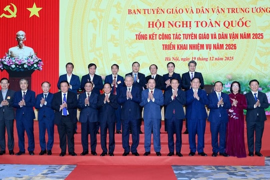 Công tác tuyên giáo và dân vận năm 2025 đạt nhiều dấu ấn nổi bật