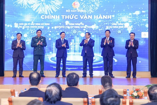 Bộ Xây dựng vận hành Cơ sở dữ liệu quốc gia và Cổng thông tin đô thị thông minh