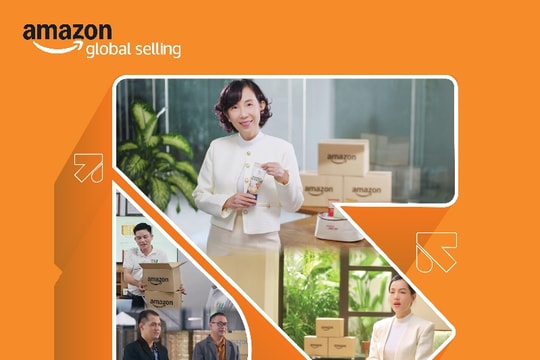 Số lượng nhà bán hàng Việt Nam đạt doanh số trên 1 triệu USD trên Amazon tăng 60% trong năm 2025