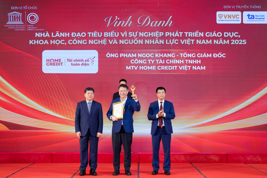 Home Credit nhận loạt giải thưởng về đổi mới sáng tạo và nguồn nhân lực từ Liên hiệp các Hội UNESCO Việt Nam