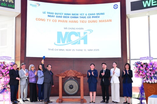 Niêm yết cổ phiếu MCH của Công ty cổ phần hàng tiêu dùng Masan
