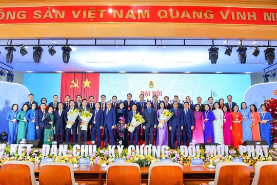 Đại hội Công đoàn Ngân hàng Việt Nam lần thứ VIII thành công tốt đẹp