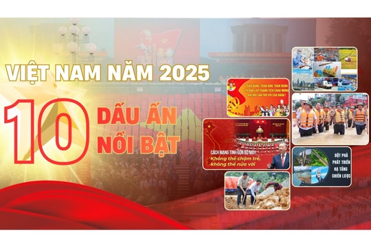Việt Nam năm 2025: 10 dấu ấn nổi bật