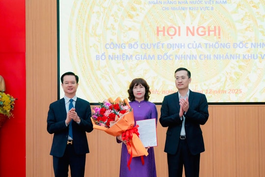 Bổ nhiệm Giám đốc Ngân hàng Nhà nước Chi nhánh khu vực 8