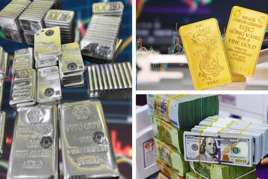 Giá bạc vượt mốc 84 triệu đồng/kg