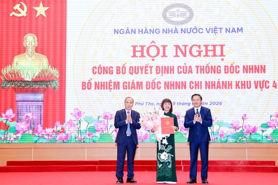 Bổ nhiệm Giám đốc Ngân hàng Nhà nước Chi nhánh Khu vực 4