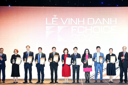 Những ngân hàng được vinh danh tại FChoice 2025