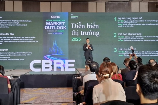 CBRE: Bất động sản TP. Hồ Chí Minh 2025 minh bạch hơn, nguồn cung phục hồi