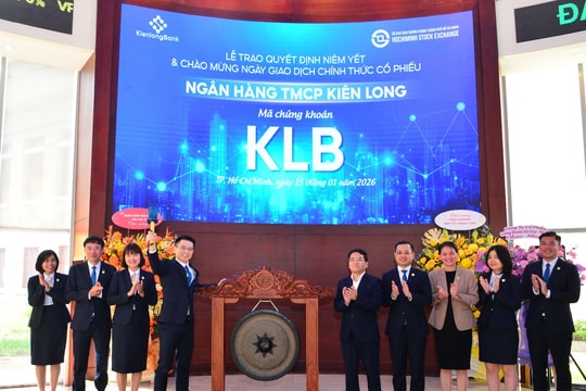 Cổ phiếu KLB chính thức niêm yết trên HOSE