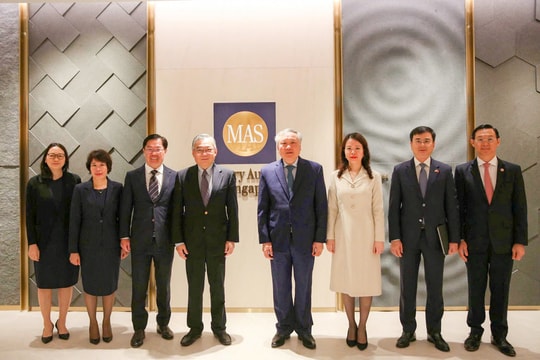 Phó Thống đốc Phạm Thanh Hà tham gia Đoàn công tác của Chính phủ tại Singapore