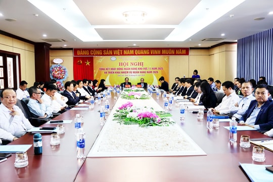 Tổng kết hoạt động ngân hàng Khu vực 11 năm 2025, triển khai nhiệm vụ năm 2026