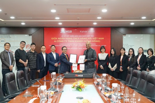 MSB hợp tác với Ksher đón đầu làn sóng thanh toán xuyên biên giới tại Việt Nam
