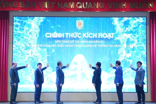 Nền tảng số Thi hành án dân sự chính thức vận hành