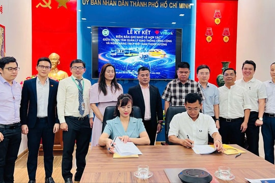 ‏VPBank ký kết hợp tác chiến lược cùng Trung tâm quản lý giao thông công cộng TP. Hồ Chí Minh: Phổ cập thanh toán “Một chạm”‏‏ ‏