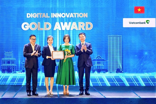 VCB Tablet đạt Giải Vàng hạng mục Đổi mới sáng tạo số tại ASEAN Digital Awards 2026