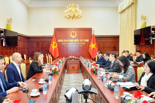 Phó Thống đốc Nguyễn Ngọc Cảnh tiếp Tổng Lãnh sự Vương quốc Anh