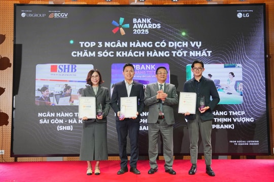 Lấy trải nghiệm khách hàng làm thước đo, Bank Awards 2025 vinh danh 18 hạng mục giải thưởng