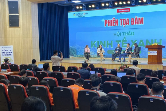 Shinhan Finance lan tỏa giải pháp tài chính xanh tại hội thảo kinh tế xanh