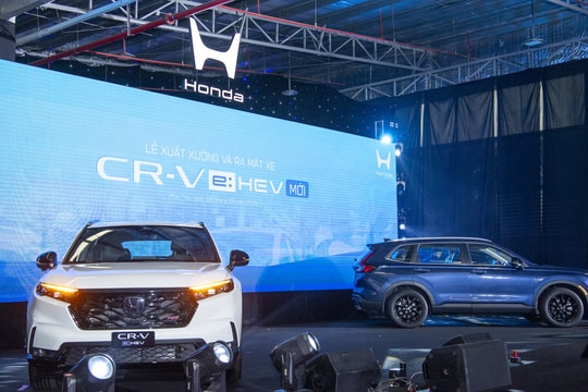 Honda Việt Nam ra mắt CR-V e:HEV lắp ráp tại Việt Nam, chưa công bố giá bán