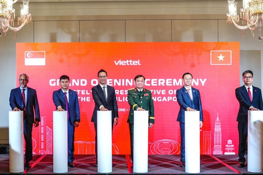 Viettel khai trương Văn phòng đại diện tại Singapore