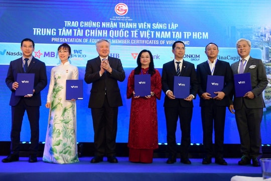 4 ngân hàng là thành viên sáng lập/thành viên chiến lược của Trung tâm Tài chính Quốc tế Việt Nam tại TP. Hồ Chí Minh