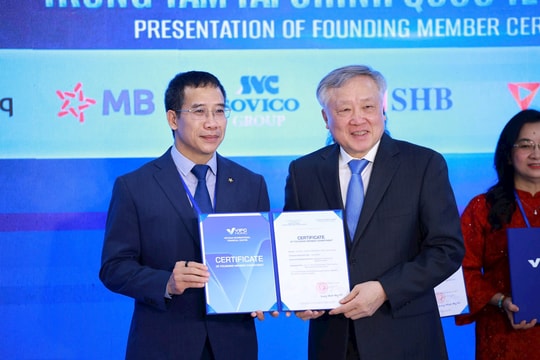 MB trở thành thành viên sáng lập Trung tâm Tài chính Quốc tế Việt Nam