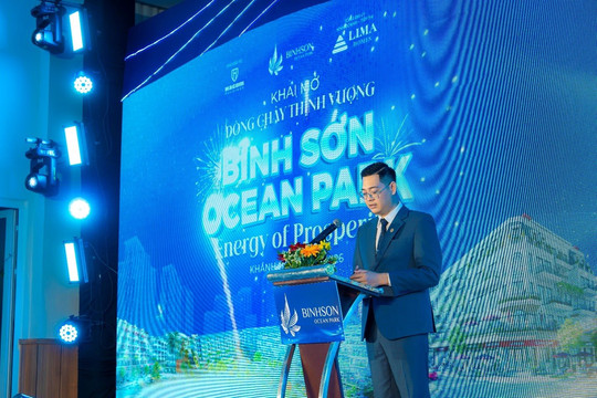 Khai mở dòng chảy thịnh vượng tại đô thị biển kiểu mẫu Bình Sơn Ocean Park