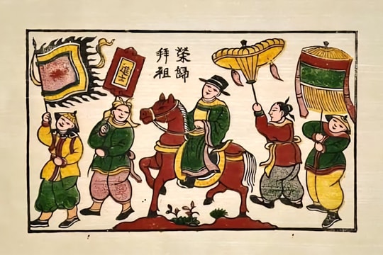 Tranh Ngựa ngày Tết