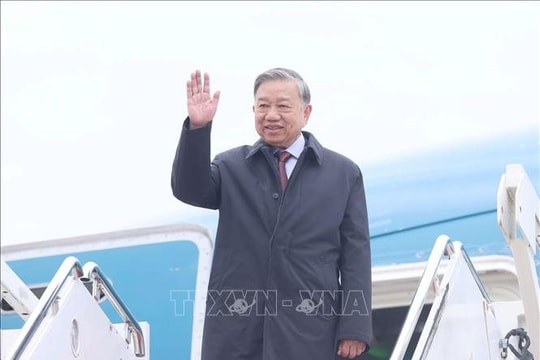 Tổng Bí thư Tô Lâm đến Washington D.C, bắt đầu tham dự cuộc họp khai mạc Hội đồng Hòa bình về Gaza