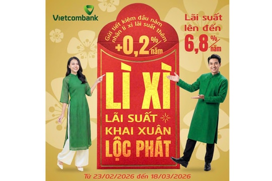 Sau Tết, ngân hàng vào nhịp mới: Ưu đãi dồn dập, cuộc đua hút tiền gửi “nóng” lên