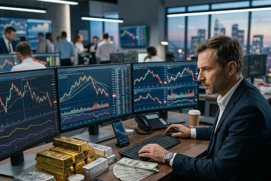 Giới đầu tư chốt lời hàng loạt mặt hàng kim loại