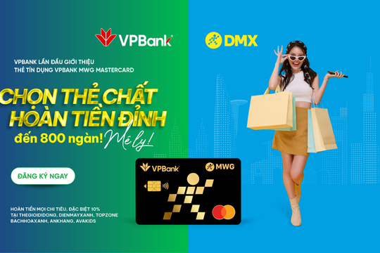 VPBank MWG Mastercard: Khi chi tiêu cho công nghệ trở thành thói quen tài chính của người trẻ