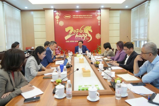 Ủy ban Rủi ro Hội đồng Hiệp hội Ngân hàng và KPMG trao đổi việc thực hiện khảo sát, xây dựng Báo cáo xu hướng rủi ro ngành Ngân hàng