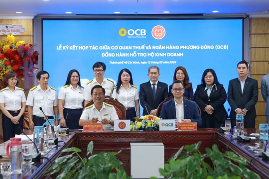 Thuế TP. Hồ Chí Minh và OCB đồng hành cùng hộ kinh doanh chuyển đổi hình thức kê khai thuế