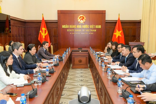 Phó Thống đốc Nguyễn Ngọc Cảnh làm việc với Giám đốc CDOT