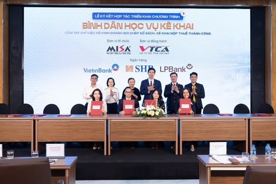SHB đồng hành cùng MISA hỗ trợ hộ kinh doanh kê khai thuế
